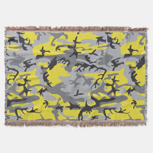 Couverture Camouflage jaune et gris, Militaire, Armée (Devant)