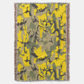 Couverture Camouflage jaune et vert, Militaire, Armée (devant Vertical)