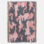 Couverture Camouflage rose : Motif Vintage classique (devant Vertical)
