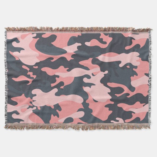 Couverture Camouflage rose : Motif Vintage classique (Devant)