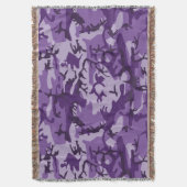 Couverture Camouflage Violet, Militaire, Armée (devant Vertical)