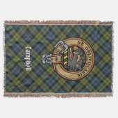 Couverture Campbell Crest over Tartan (Devant)