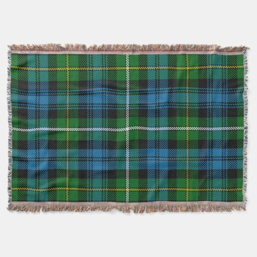 Couverture Campbell de tartan de clan d'Argyll (Devant)