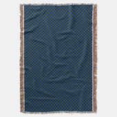 Couverture Campbell tartan bleu vert plaid (devant Vertical)