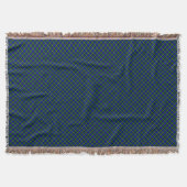 Couverture Campbell tartan bleu vert plaid (Devant)