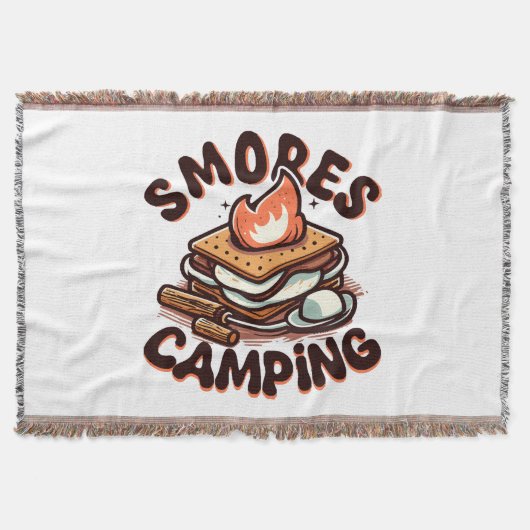 Couverture campement de smores (Devant)