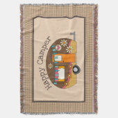 Couverture Camper Retro Daisy Happy (devant Vertical)