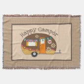 Couverture Camper Retro Daisy Happy (Devant)