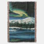 Couverture Canada Blanket Yukon Paysage Souvenir Thon (devant Vertical)