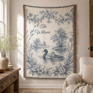 Couverture Canard colvert personnalisé
