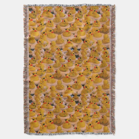 Couverture Canards en caoutchouc jaune Motif animal (devant Vertical)