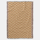 Couverture Cannelle épice Moods Chevrons (devant Vertical)