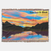 Couverture Canot Sur Sunset Lake (Devant)