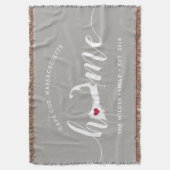 Couverture Cape Cod ville d'origine personnalisée (devant Vertical)