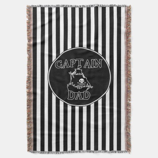 Couverture Capitaine Papa Jrow Blanket (devant Vertical)