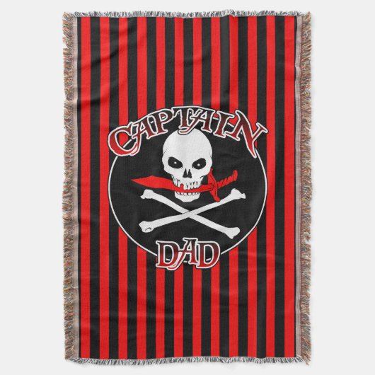 Couverture Capitaine Papa Jrow Blanket (devant Vertical)