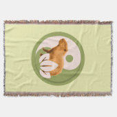 Couverture Capybara Zen Yin Yang Nature Paisible (Devant)