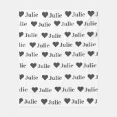 Couverture cardiaque minimaliste personnalisée (Devant)