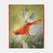 Couverture cardinale d'ouatine d'oiseau (Devant)