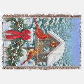 Couverture Cardinaux et nourriciers d'oiseaux de Noël (Devant)