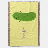 Couverture Caricature de cornichon joyeux (devant Vertical)