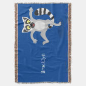 Couverture Caricature de danse lémurienne en anneau mignon (devant Vertical)