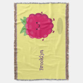 Couverture Caricature de framboise très heureuse (devant Vertical)