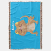 Couverture Caricature de lézard de dragon à barbe (devant Vertical)