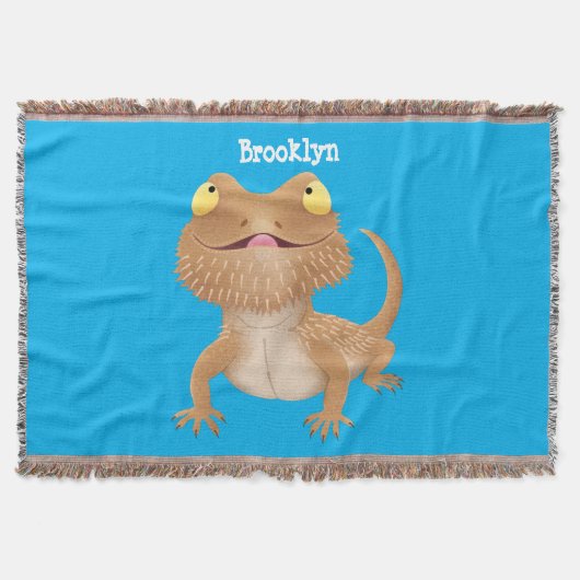 Couverture Caricature de lézard de dragon à barbe (Devant)