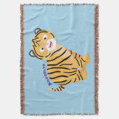 Couverture Caricature de petit tigre joyeux (devant Vertical)