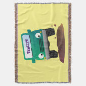 Couverture Caricature de voiture 4 X4 hors route (devant Vertical)