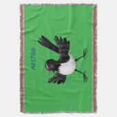 Couverture Caricature de Willie Wagtail australienne personna (devant Vertical)