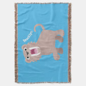 Couverture Caricature du tigre mignon Saber Toothed Smilodon (devant Vertical)