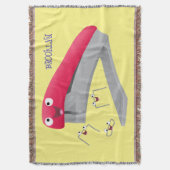 Couverture Caricature en agrafeuse rouge pâle (devant Vertical)