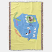 Couverture Caricature en carton de lait joyeux (devant Vertical)