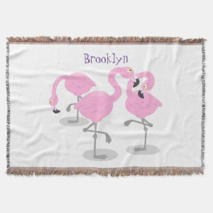 Couverture Caricature en trio flamand rose mou