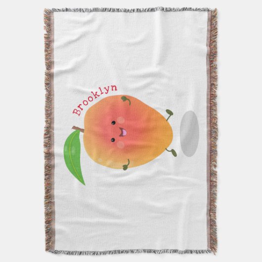 Couverture Caricature mignonne de mangue joyeuse (devant Vertical)