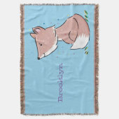 Couverture Caricature pour bébé renard (devant Vertical)