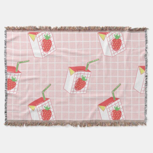 Couverture Caricatures de Lait de fraise : Motif (Devant)