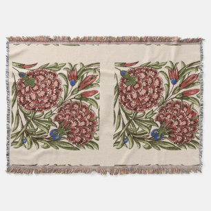 Couverture Carnation Tile Fleur Art antique