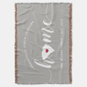 Couverture Caroline du Sud État d'origine Personnalisé (devant Vertical)