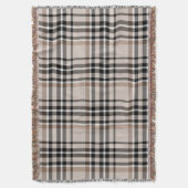 Couverture Carreaux Beige (devant Vertical)