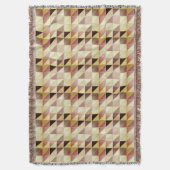 Couverture Carreaux de mosaïque - jaune, or et terre (devant Vertical)