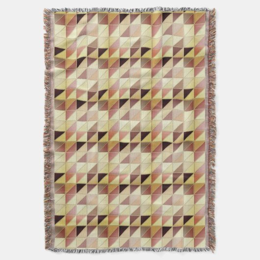 Couverture Carreaux de mosaïque - jaune, or et terre (devant Vertical)