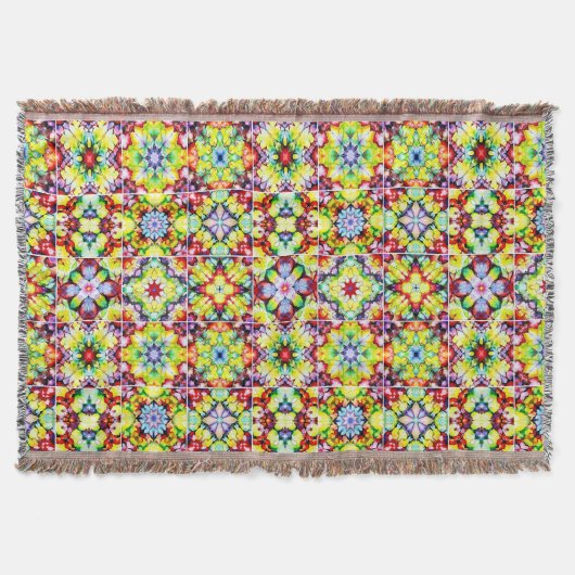 Couverture Carrelage méditerranéen, Carreaux d'encre d'alcool (Devant)