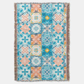 Couverture Carrelage orange et bleu (devant Vertical)