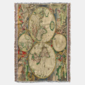 Couverture Carte ancienne du monde (devant Vertical)