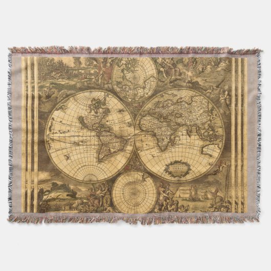 Couverture Carte antique du monde (Devant)