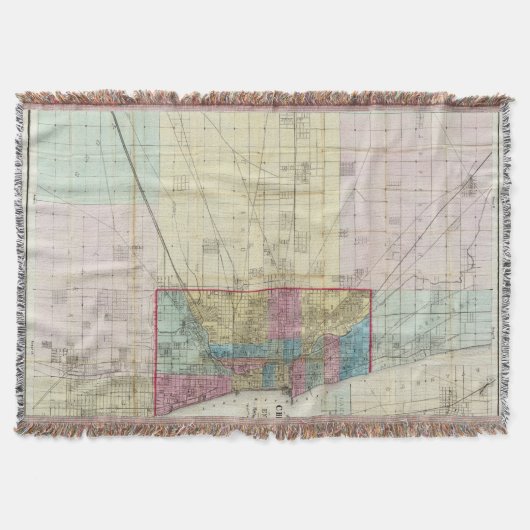 Couverture Carte de Chicago (Devant)