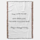 Couverture Carte de déclaration personnalisée pour bébé (devant Vertical)